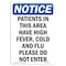 Signmission OSHA Notice, 10" Height, Peel And Stick Wall Graphic, OS-NS-RD-1014-L-17152 OS-NS-RD-1014-L-17152 - alternate 1